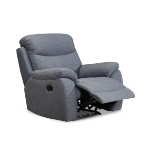 ASTIA Recliner 1 Seater Sofa Charcoal Grey